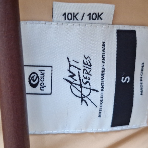 SOLD!Rip Curl Women's Anti-Series Tidal Yellow Puffer Jacket Size S - Picture 9 of 14